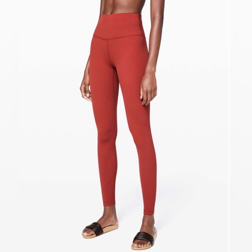 Lululemon Align Pant 25” in Cayenne, Size 4